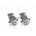 Cable DB9 hembra hembra, Null Modem de 15 m, armado